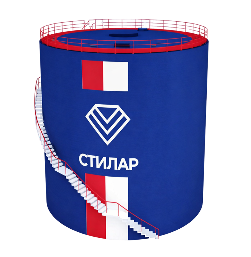 Цельносварной резервуар РВС для АЗС 50 м³ от завода-производителя