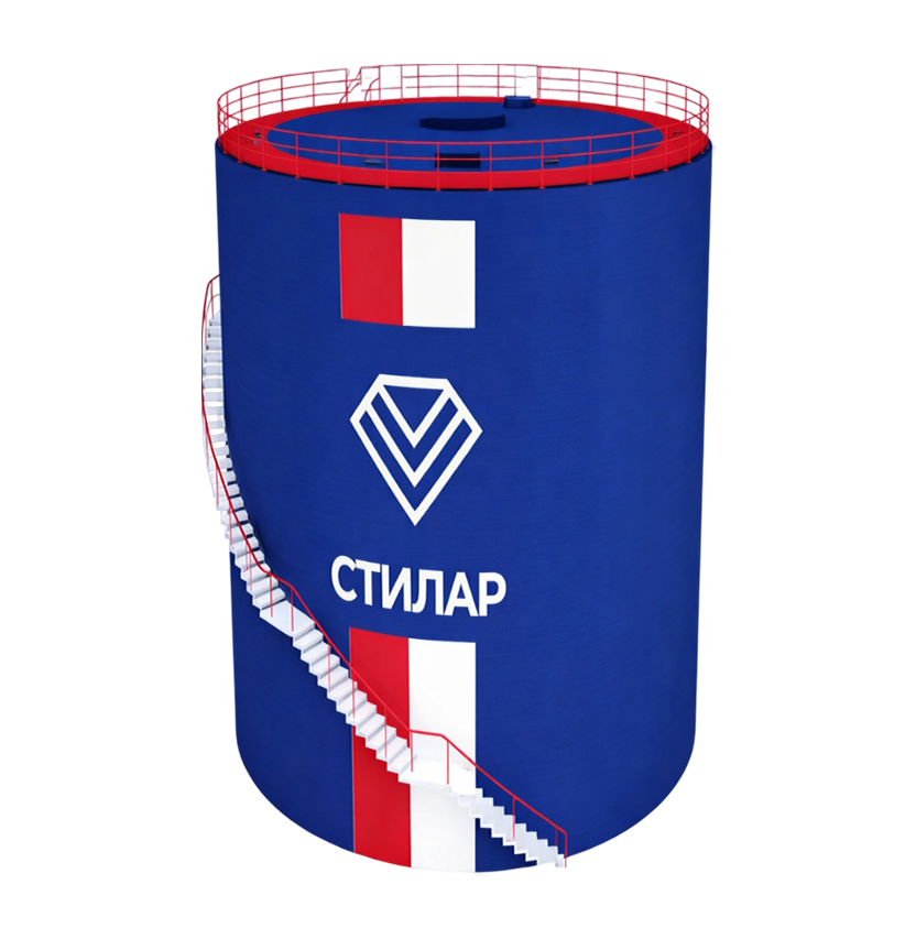 Цельносварной резервуар РВС для технической воды 25 м³ от завода-производителя