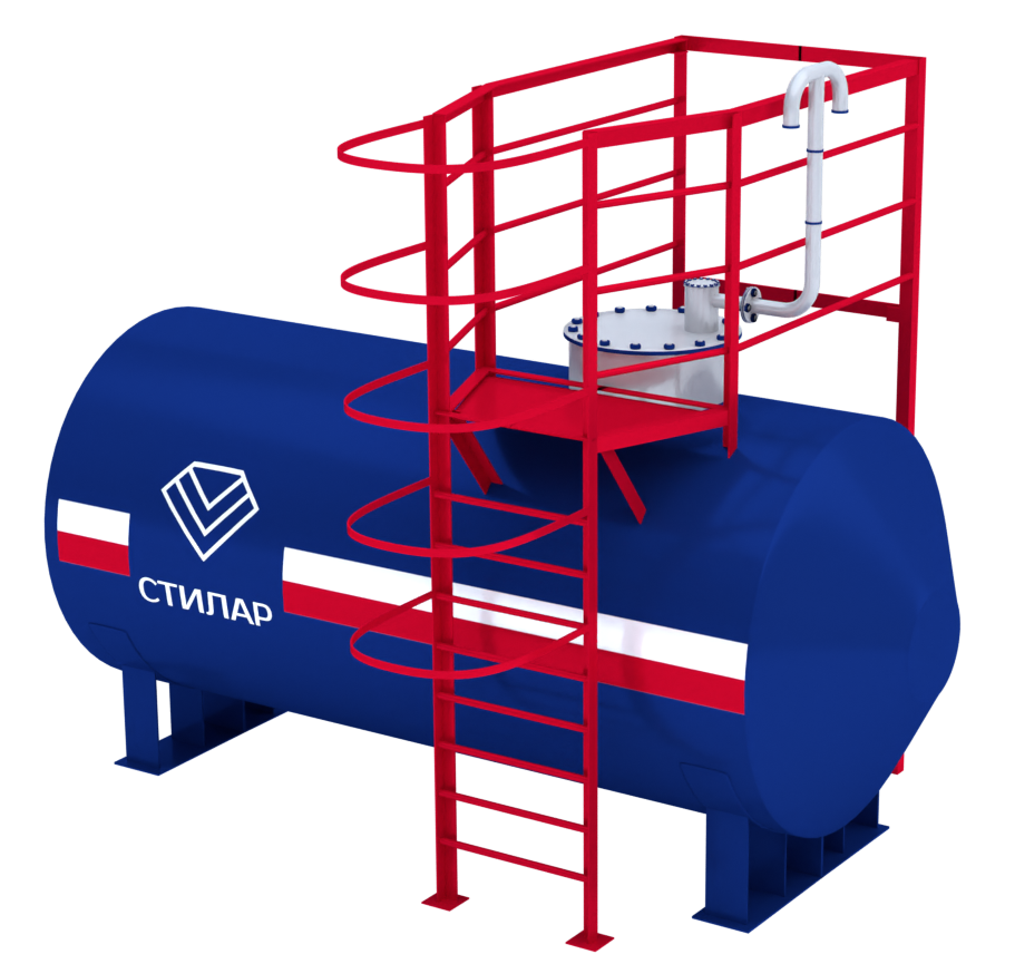 Горизонтальный резервуар РГСН для АЗС 50 м³ от завода-производителя